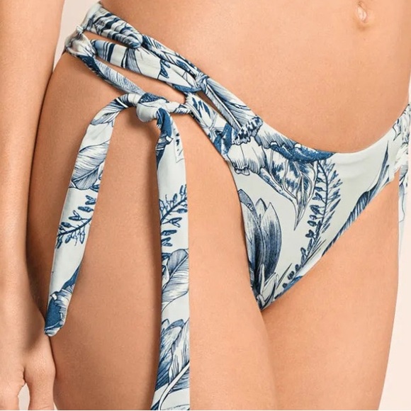 Maaji Calla Lilly Romania Side Tie Reversible Bikini Bottom - Picture 4 of 10